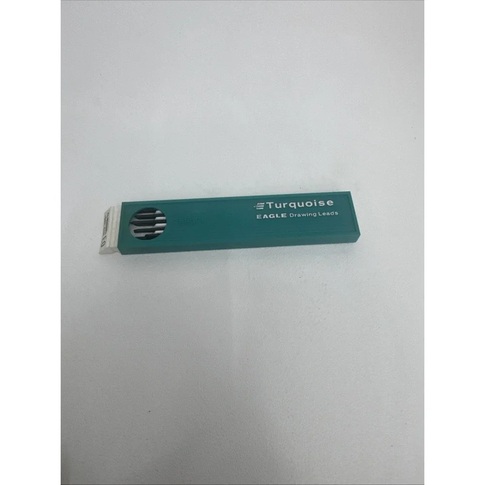 Vintage Berol Turquoise Eagle Drawing Leads #6375 E0